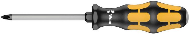 Produktbild: Wera 918 05017050001 Werkstatt Kreuzschlitz-Schraubendreher PZ 1 Klingenl&auml;nge: 80 mm DIN ISO 8764-PZ, DIN 5262