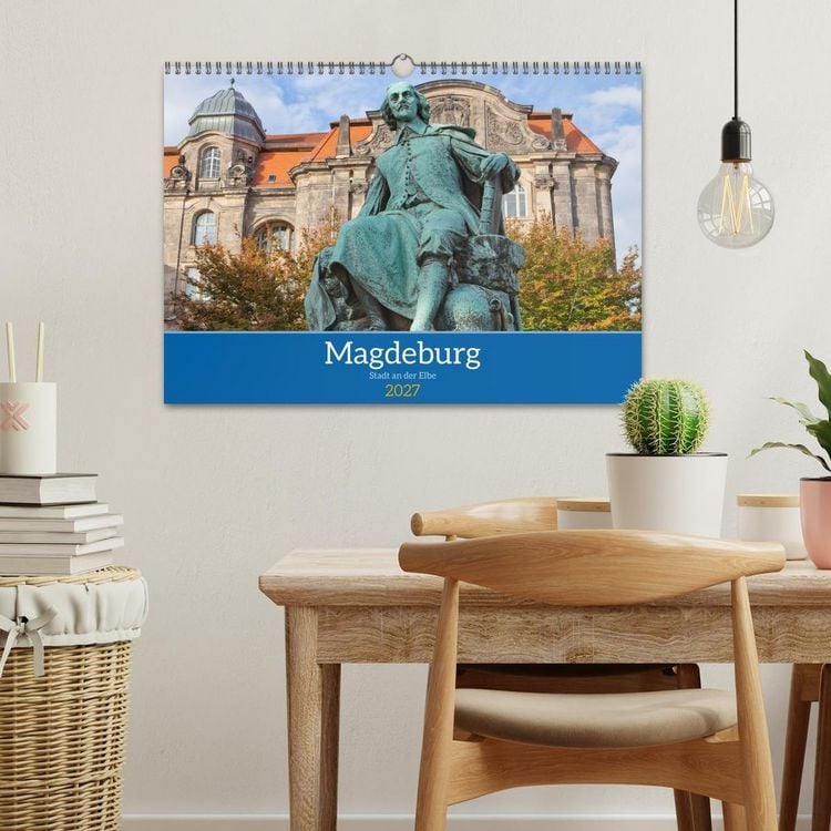 Produktbild: Magdeburg - Landeshauptstadt Sachsen-Anhalts (Wandkalender 2027 DIN A3 quer), CALVENDO Monatskalender