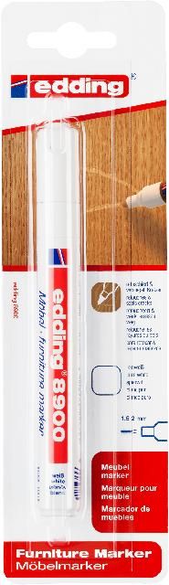 Produktbild: Edding 8900 4-8900-1-4624 M&ouml;belmarker Reinwei&szlig; 1.5 mm, 2 mm