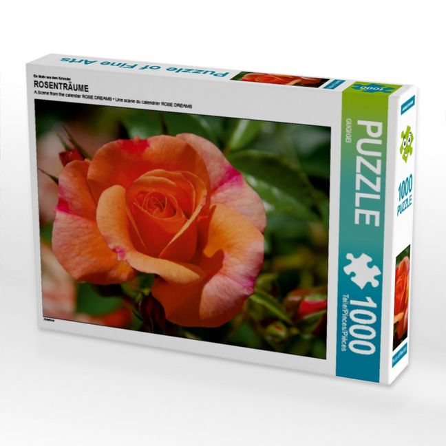 Produktbild: CALVENDO Puzzle Ein Motiv aus dem Kalender ROSENTR&Auml;UME | 1000 Teile Lege-Gr&ouml;&szlig;e 64x48cm Foto-Puzzle f&uuml;r gl&uuml;ckliche Stunden