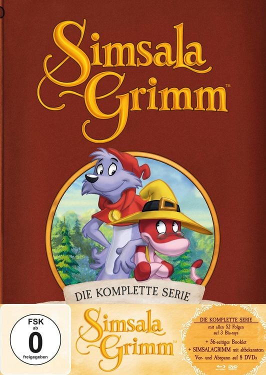 Produktbild: SimsalaGrimm - Die komplette Serie - Special Edition (8 DVD + 3 Blu-ray)