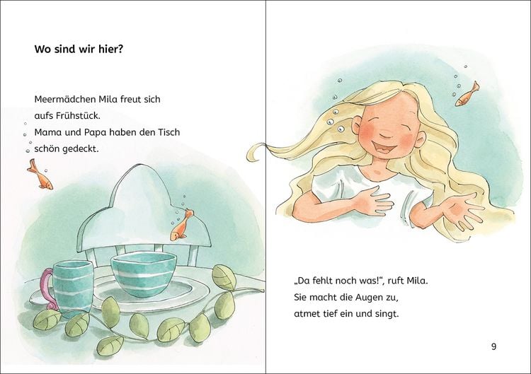 Produktbild: Lesel&ouml;wen 1. Klasse - Das Meerm&auml;dchen und der versunkene Schatz