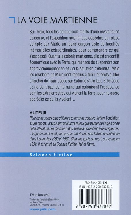 Produktbild: La voie martienne