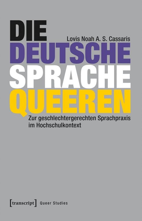 Produktbild: Die deutsche Sprache queeren