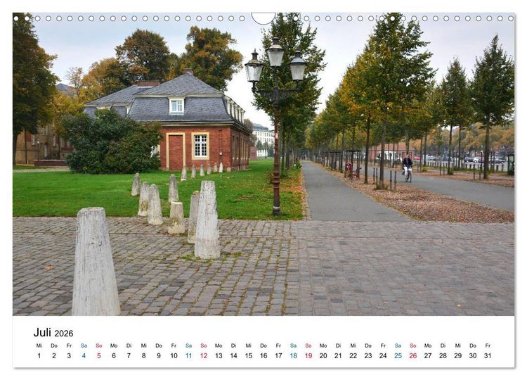 Produktbild: M&uuml;nster - die liebenswerte Fahrradstadt (Wandkalender 2026 DIN A3 quer), CALVENDO Monatskalender