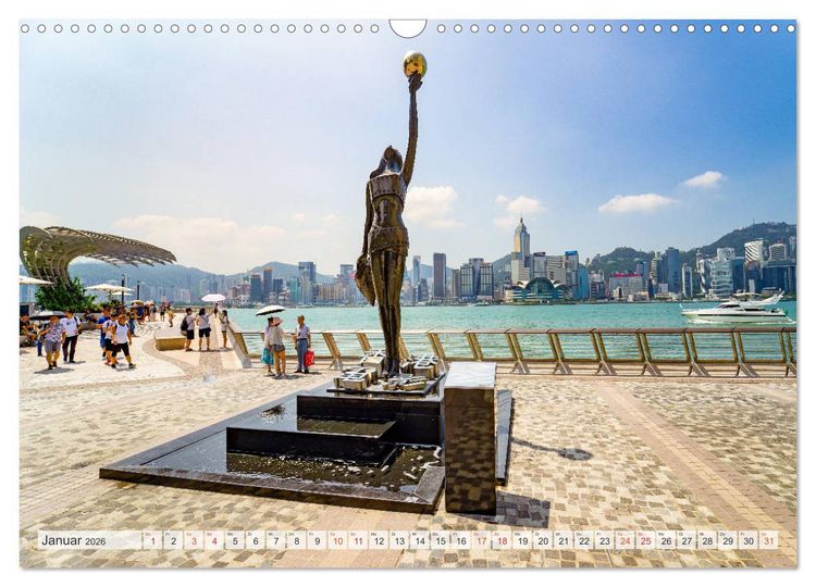 Produktbild: Hongkong Bilder einer Metropole (Wandkalender 2026 DIN A3 quer), CALVENDO Monatskalender