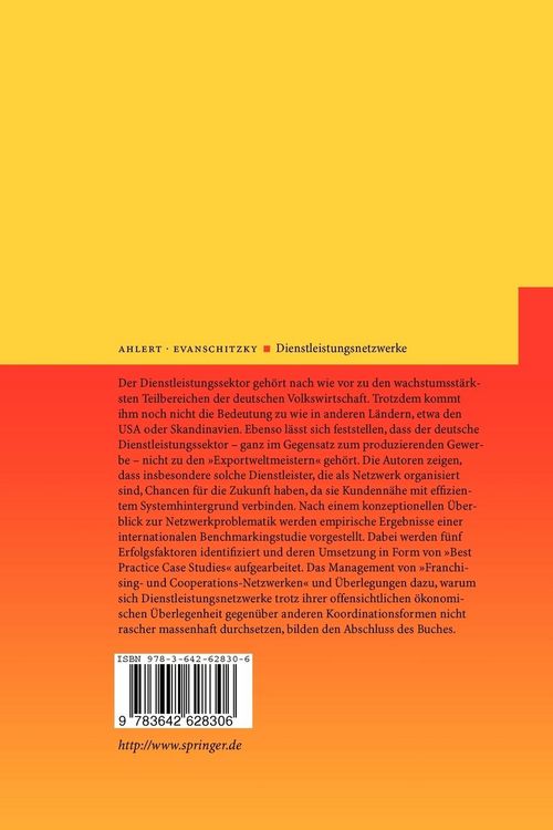 Produktbild: Dienstleistungsnetzwerke
