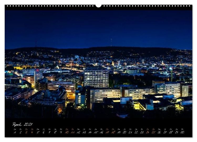 Produktbild: STUTTGART 2027 auf den zweiten Blick (Wandkalender 2027 DIN A2 quer), CALVENDO Monatskalender