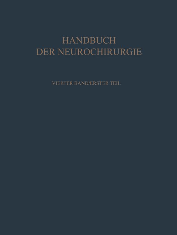 Produktbild: Klinik und Behandlung der Raumbeengenden Intrakraniellen Prozesse I