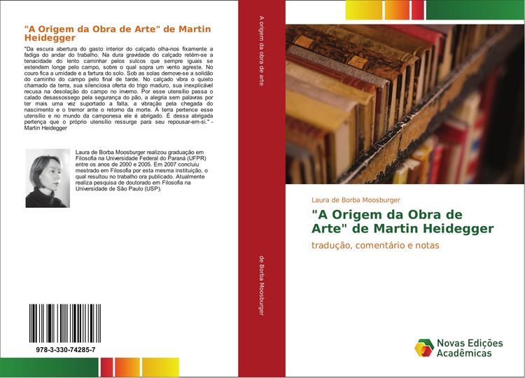 Produktbild: "A Origem da Obra de Arte" de Martin Heidegger