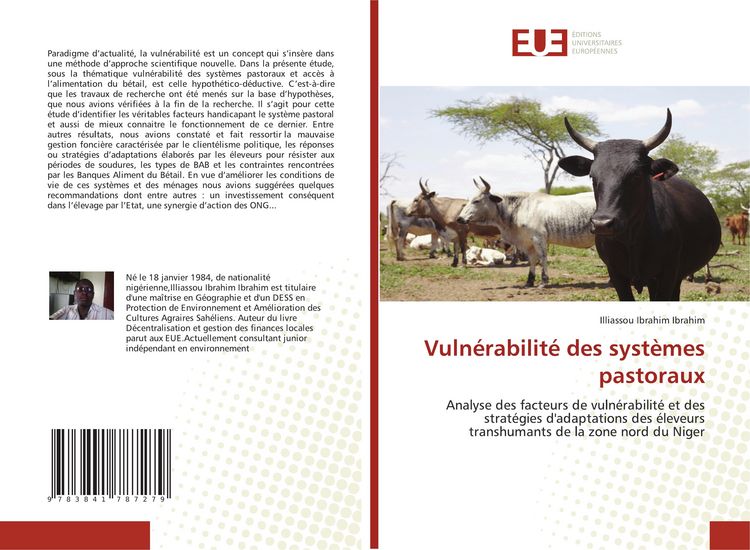 Produktbild: Vuln&eacute;rabilit&eacute; des syst&egrave;mes pastoraux