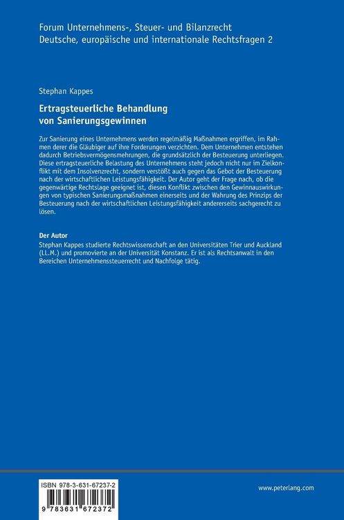 Produktbild: Ertragsteuerliche Behandlung von Sanierungsgewinnen