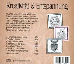 Produktbild: Kreativit&auml;t & Entspannung-Mit Malvorlagen