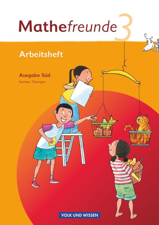Produktbild: Mathefreunde 3. Schuljahr - S&uuml;d - Arbeitsheft mit Lernstandssteiten