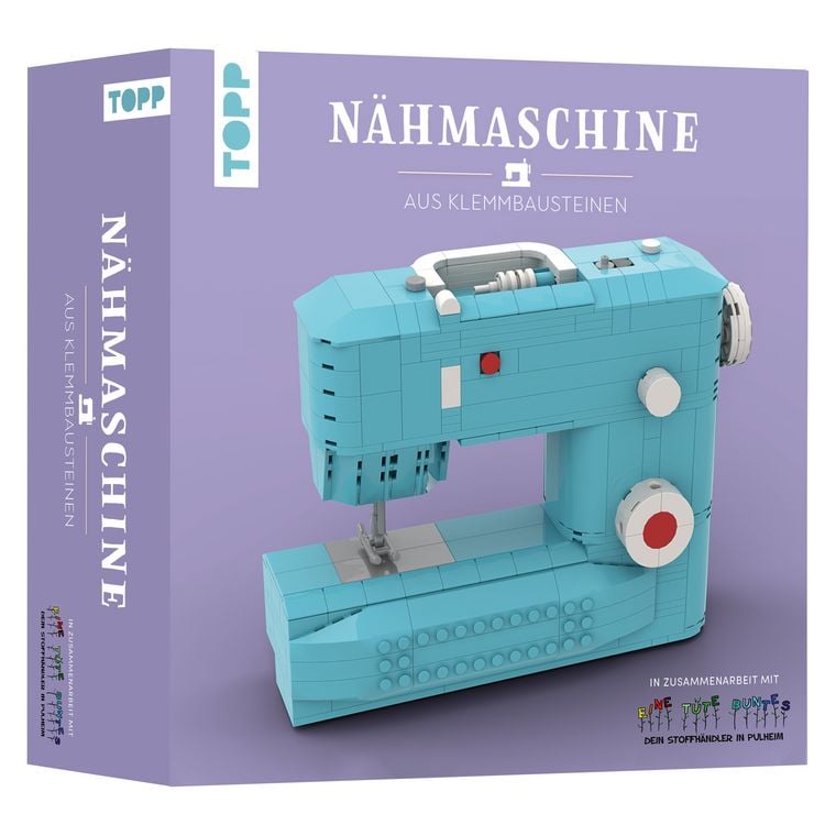 Produktbild: N&auml;hmaschine aus Klemmbausteinen