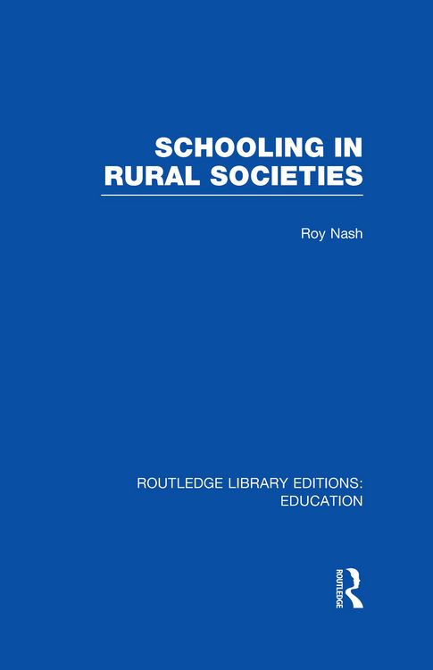 Produktbild: Schooling in Rural Societies (RLE Edu L)