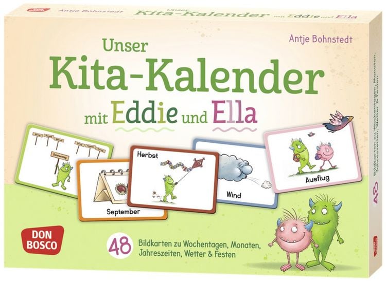 Produktbild: Unser Kita-Kalender mit Eddie und Ella