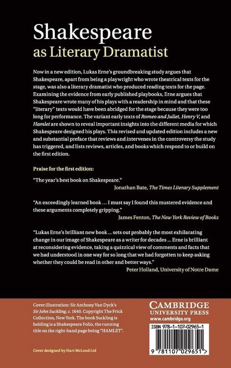 Produktbild: Shakespeare as Literary Dramatist