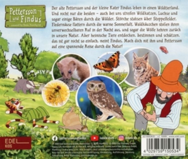 Produktbild: Pettersson und Findus: Wald und Wiesentieren