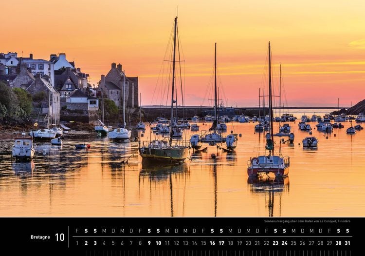 Produktbild: Bretagne Premiumkalender 2027