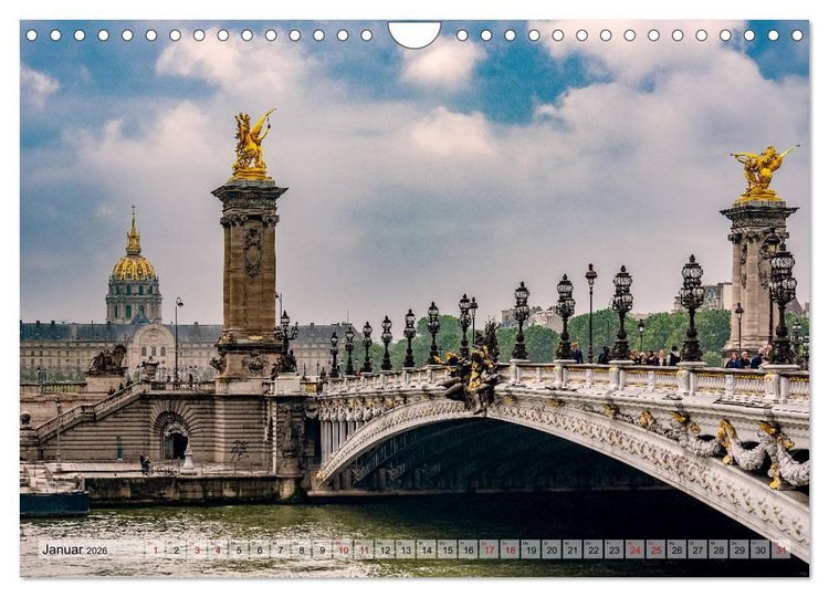 Produktbild: Faszination Br&uuml;cken (Wandkalender 2026 DIN A4 quer), CALVENDO Monatskalender