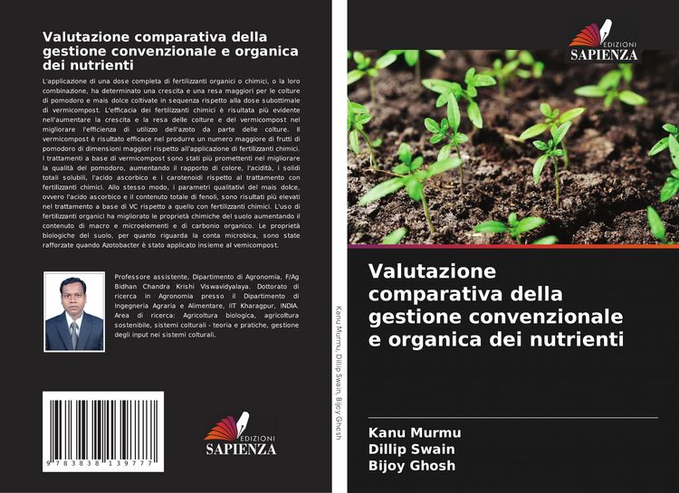 Produktbild: Valutazione comparativa della gestione convenzionale e organica dei nutrienti