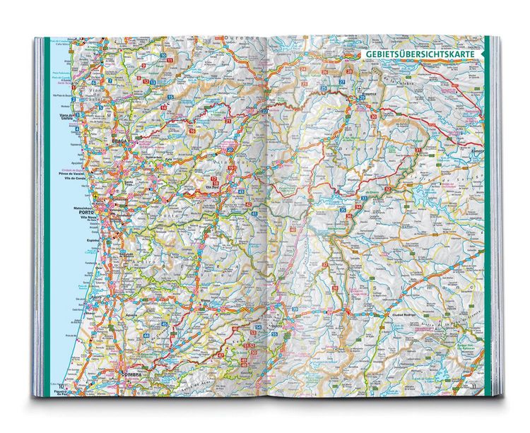Produktbild: KOMPASS Wanderf&uuml;hrer Portugal Nord, 55 Touren