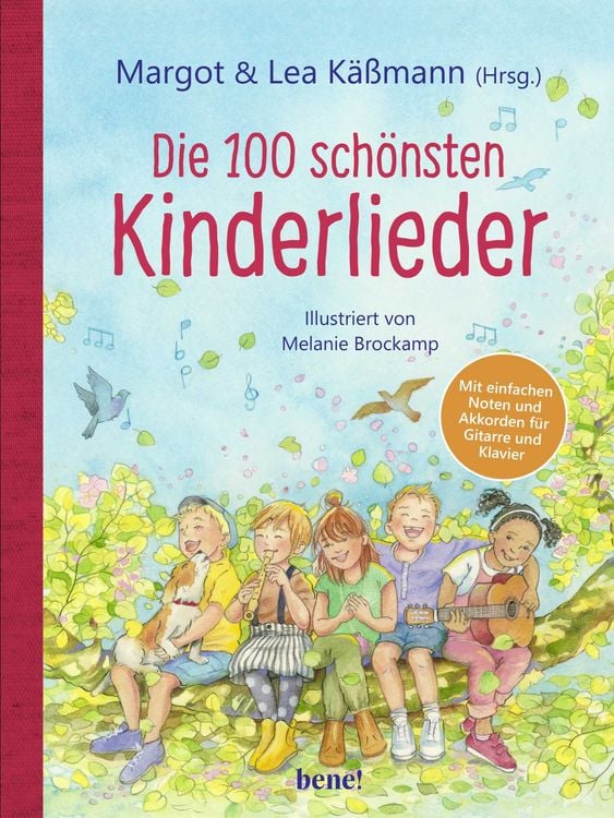 Produktbild: Die 100 sch&ouml;nsten Kinderlieder - Mit einfachen Noten und Akkorden f&uuml;r Gitarre und Klavier