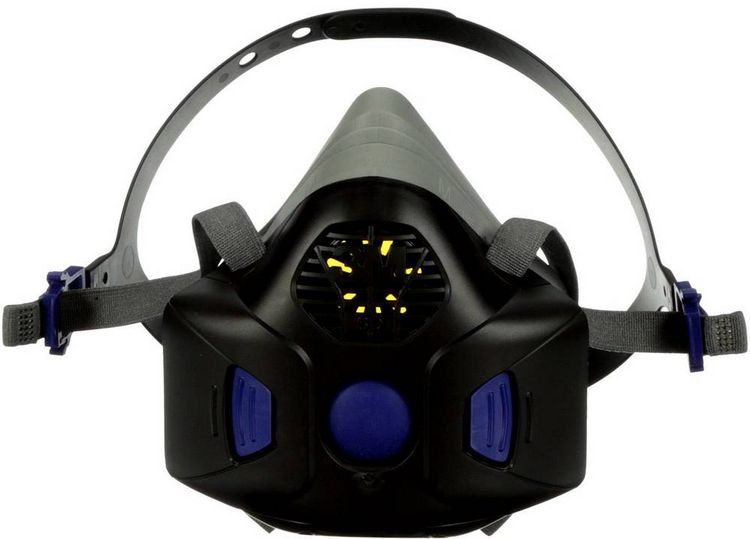 Produktbild: 3M HF-802SD Atemschutz Halbmaske ohne Filter Gr&ouml;&szlig;e: M EN 140 DIN 140