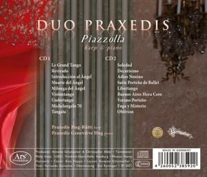 Produktbild: Piazzolla f&uuml;r Harfe & Klavier
