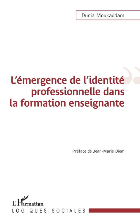 Produktbild: L'&eacute;mergence de l'identit&eacute; professionnelle dans la formation enseignante