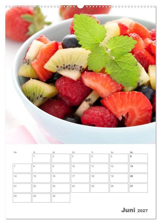 Produktbild: Herzhaft - S&uuml;&szlig; / Mein K&uuml;chenplaner (hochwertiger Premium Wandkalender 2027 DIN A2 hoch), Kunstdruck in Hochglanz