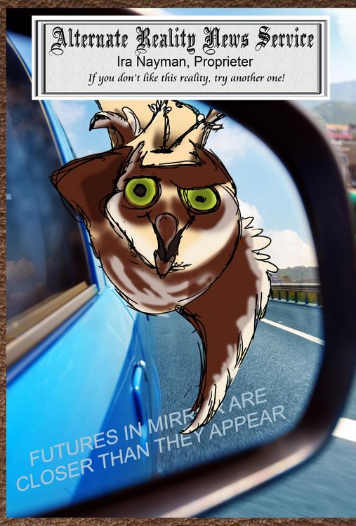 Produktbild: Futures in Mirror Are Closer Than They Appear (The Alternate Reality News Service, #6)