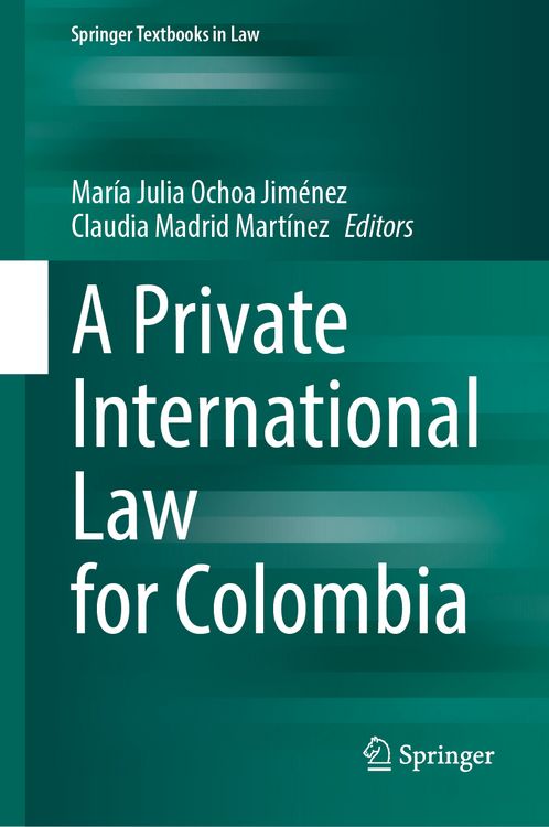 Produktbild: A Private International Law for Colombia