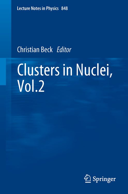 Produktbild: Clusters in Nuclei, Vol.2