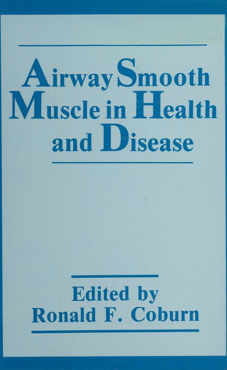 Produktbild: Airway Smooth Muscle in Health and Disease