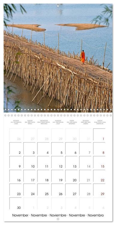 Produktbild: CAMBODIA Amazing Planet (Wall Calendar 2026 12 &times; 12 Inch) CALVENDO 12 Month Wall Calendar
