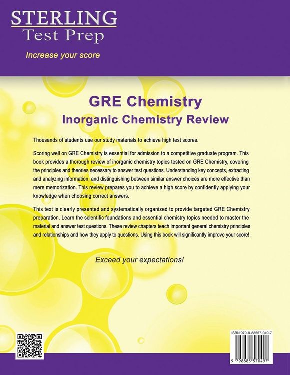 Produktbild: GRE Chemistry Review