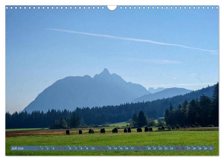 Produktbild: Mein Tirol und Alpenvorland (Wandkalender 2026 DIN A3 quer), CALVENDO Monatskalender
