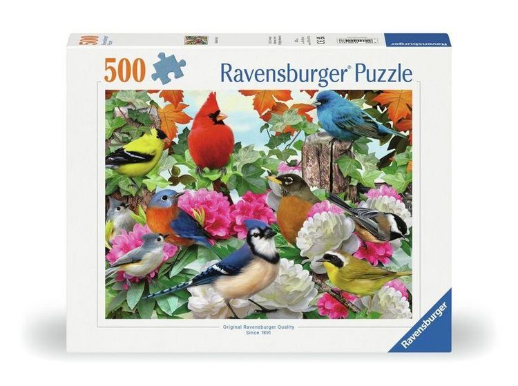 Produktbild: Garden Birds 500 PC Puzzle