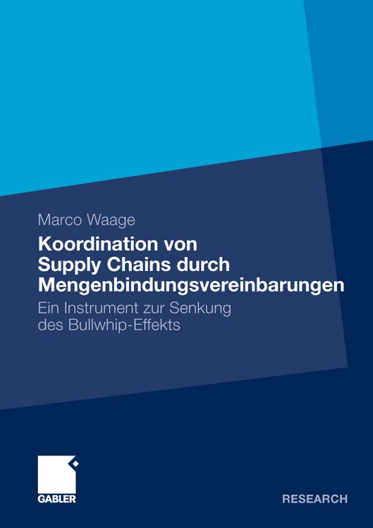 Produktbild: Koordination von Supply Chains durch Mengenbindungsvereinbarungen