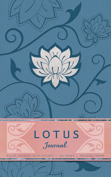 Produktbild: Lotus Hardcover Ruled Journal