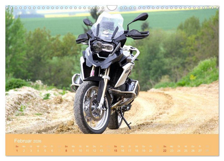 Produktbild: Freude an - Spa&szlig; mit der BMW GS (Wandkalender 2026 DIN A3 quer), CALVENDO Monatskalender