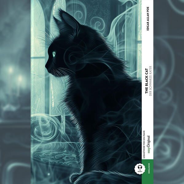 Produktbild: The Black Cat / Der schwarze Kater (Buch + Audio-Online) - Frank-Lesemethode - Kommentierte zweisprachige Ausgabe Englisch-Deutsch