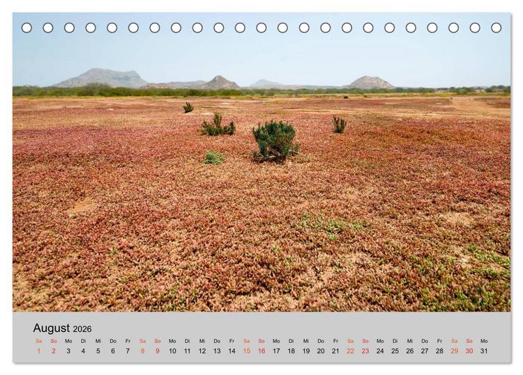 Produktbild: Boa Vista - Perle der Kapverden (Tischkalender 2026 DIN A5 quer), CALVENDO Monatskalender