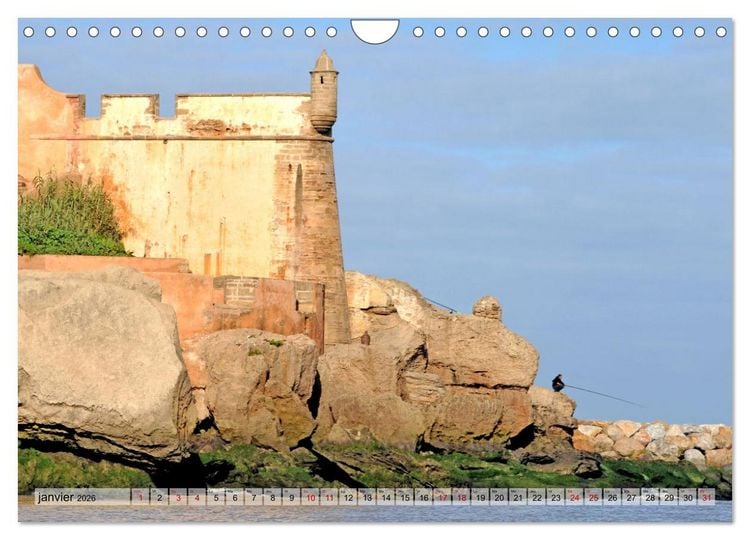 Produktbild: P&ecirc;cheurs (Calendrier mural 2026 DIN A4 vertical), CALVENDO calendrier mensuel