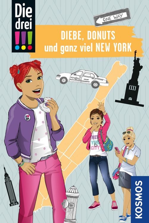 Bild vom Artikel Die drei !!!, Diebe, Donuts und ganz viel New York (drei Ausrufezeichen) vom Autor Jule Ambach