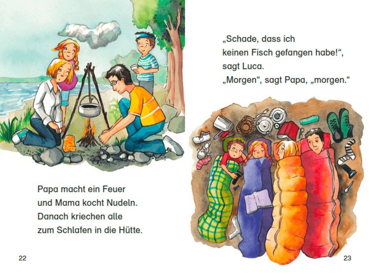 Produktbild: Duden Leseprofi &ndash; Ferien auf der Blaubeerinsel, 1. Klasse