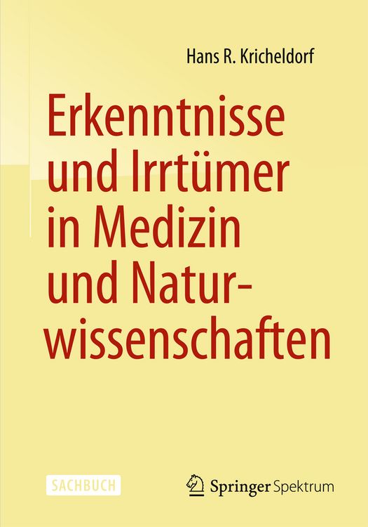 Produktbild: Erkenntnisse und Irrt&uuml;mer in Medizin und Naturwissenschaften