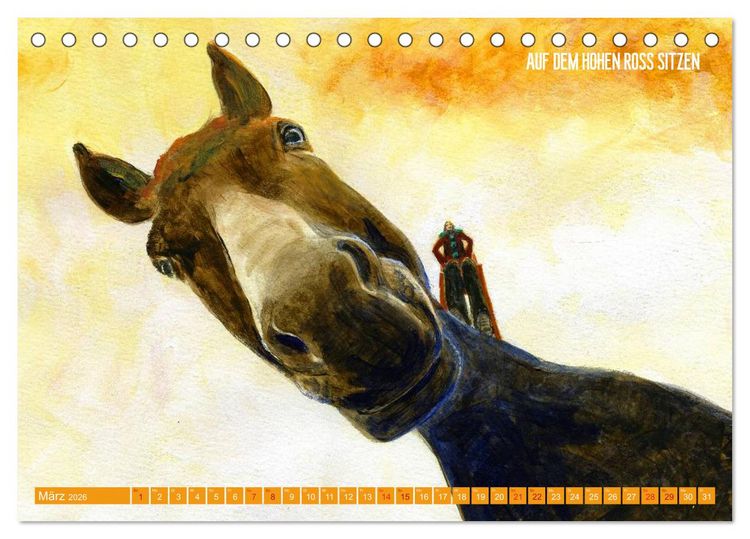 Produktbild: Sprichw&ouml;rter (Tischkalender 2026 DIN A5 quer), CALVENDO Monatskalender